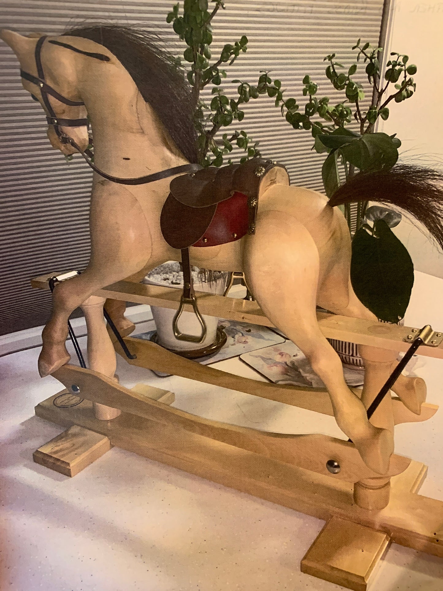 Wooden Rocking Horse