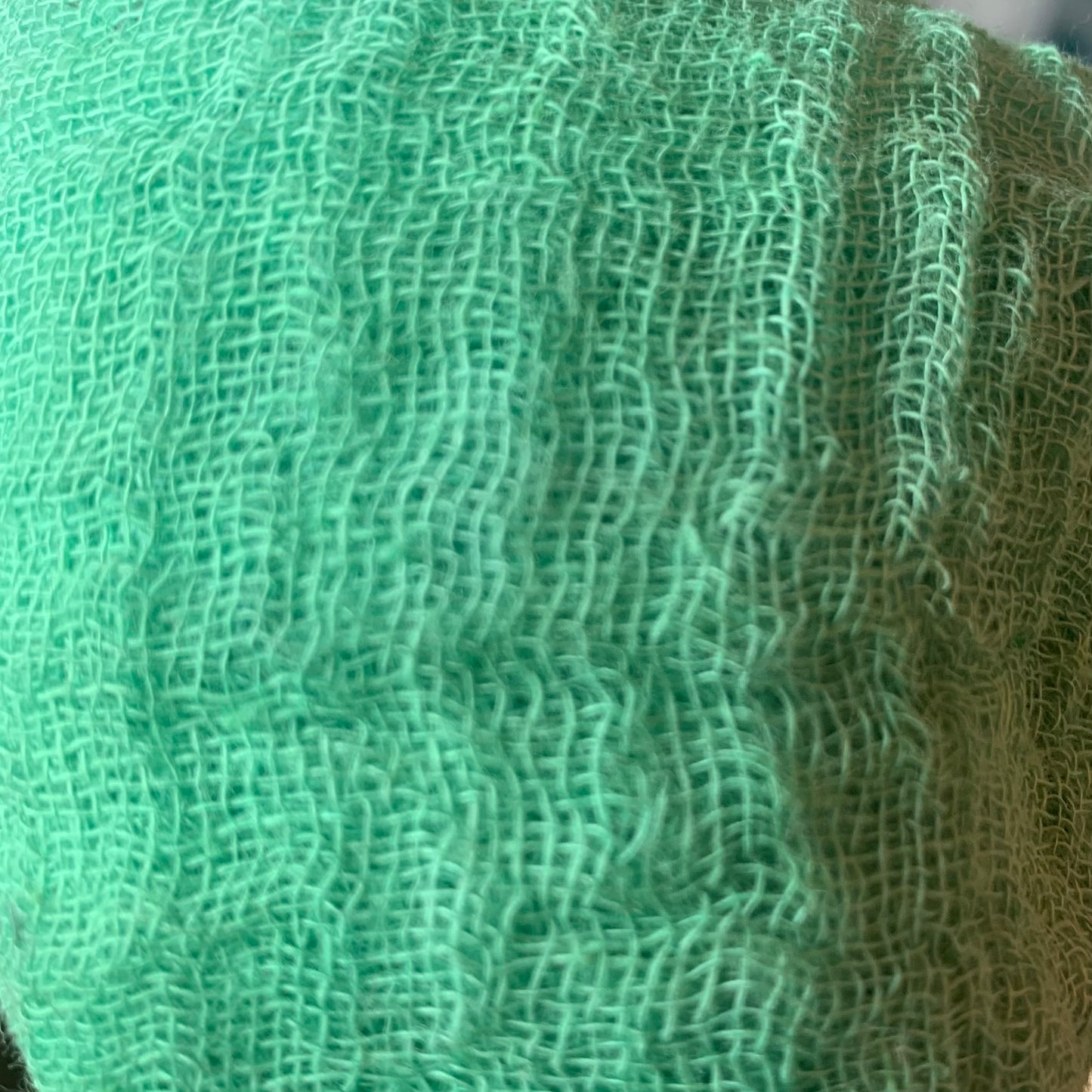 Lyrebird hand dyed cotton muslin decoration cloths