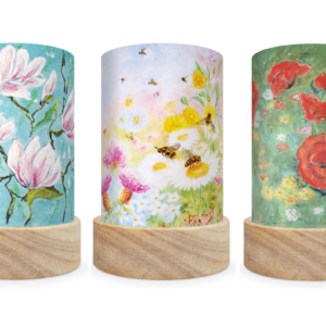 Toverlux Lantern Shades - Kapitein Kalk - Flowers Set of 5 - NEW