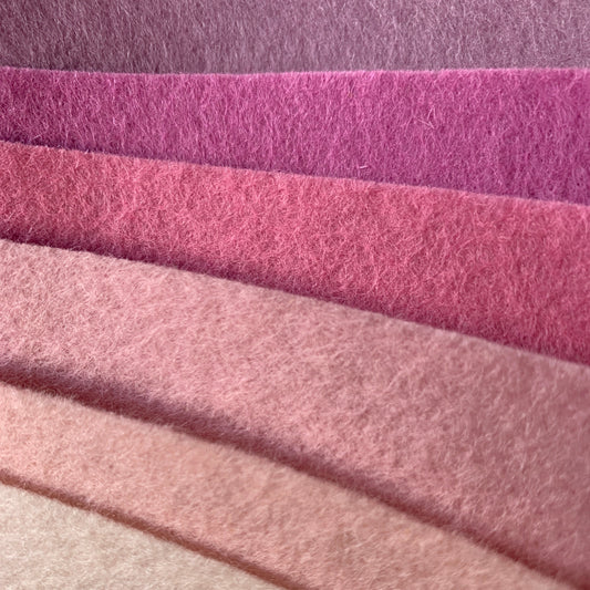 Wool Felt - Pinks