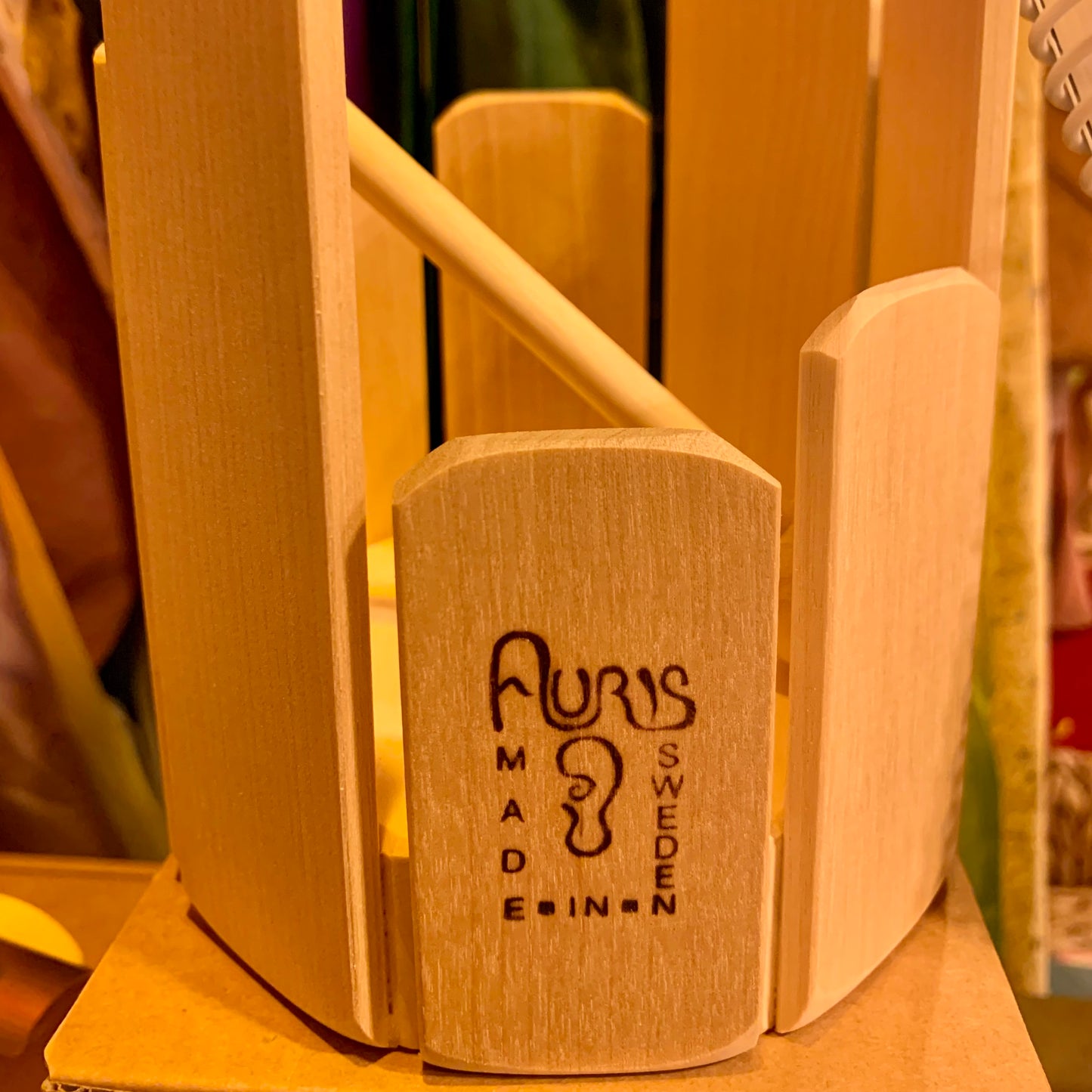 Auris stirring Xylophone with 8 wooden bars