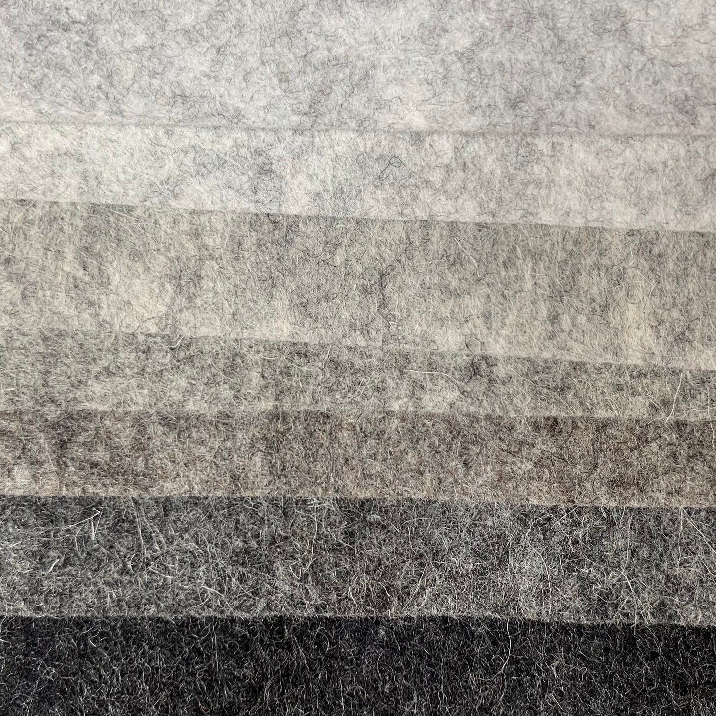 Wool Felt - Mottled Greys
