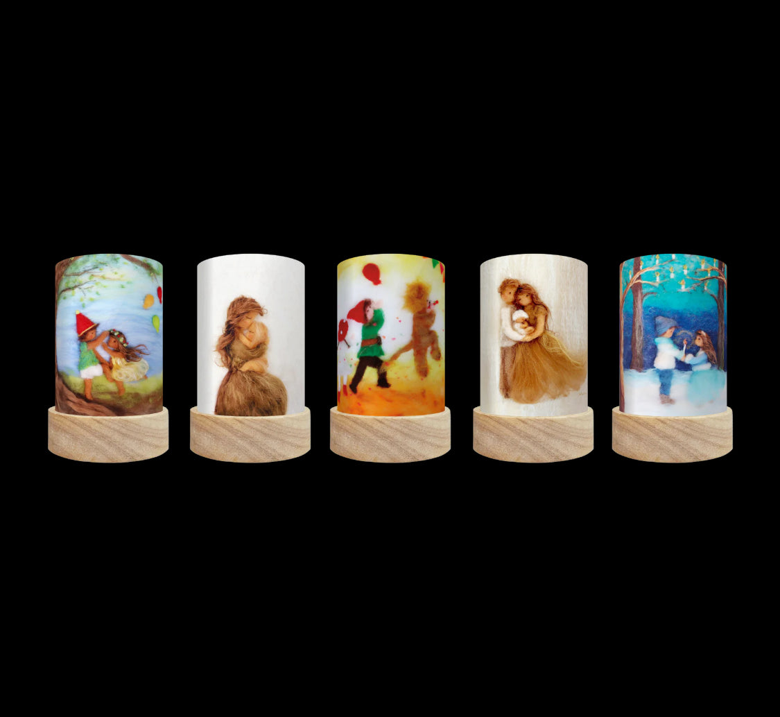 Toverlux Lantern Shades -  Het Wol Feetje Celebrations Set of 5