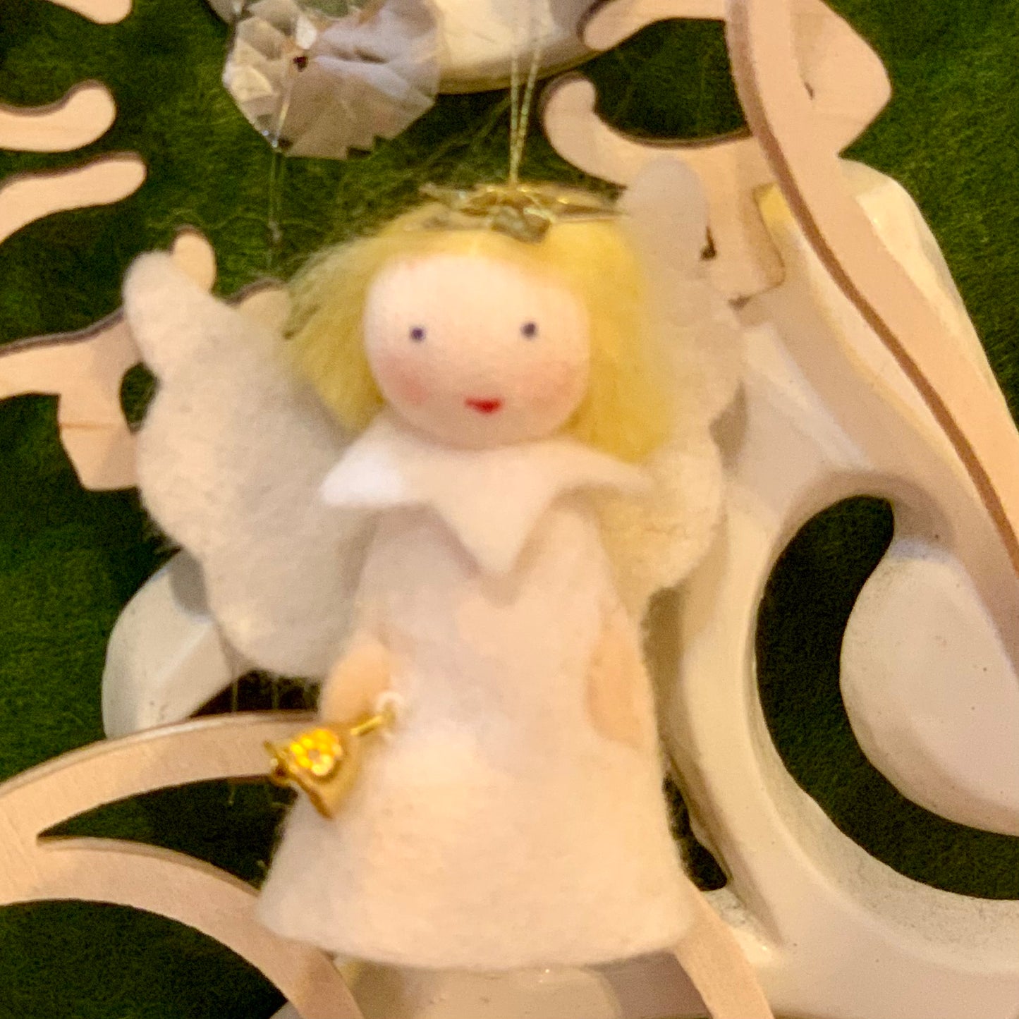 Ambrosius Christmas Felt Fairy Folk -  hanging range pre 2024 designs