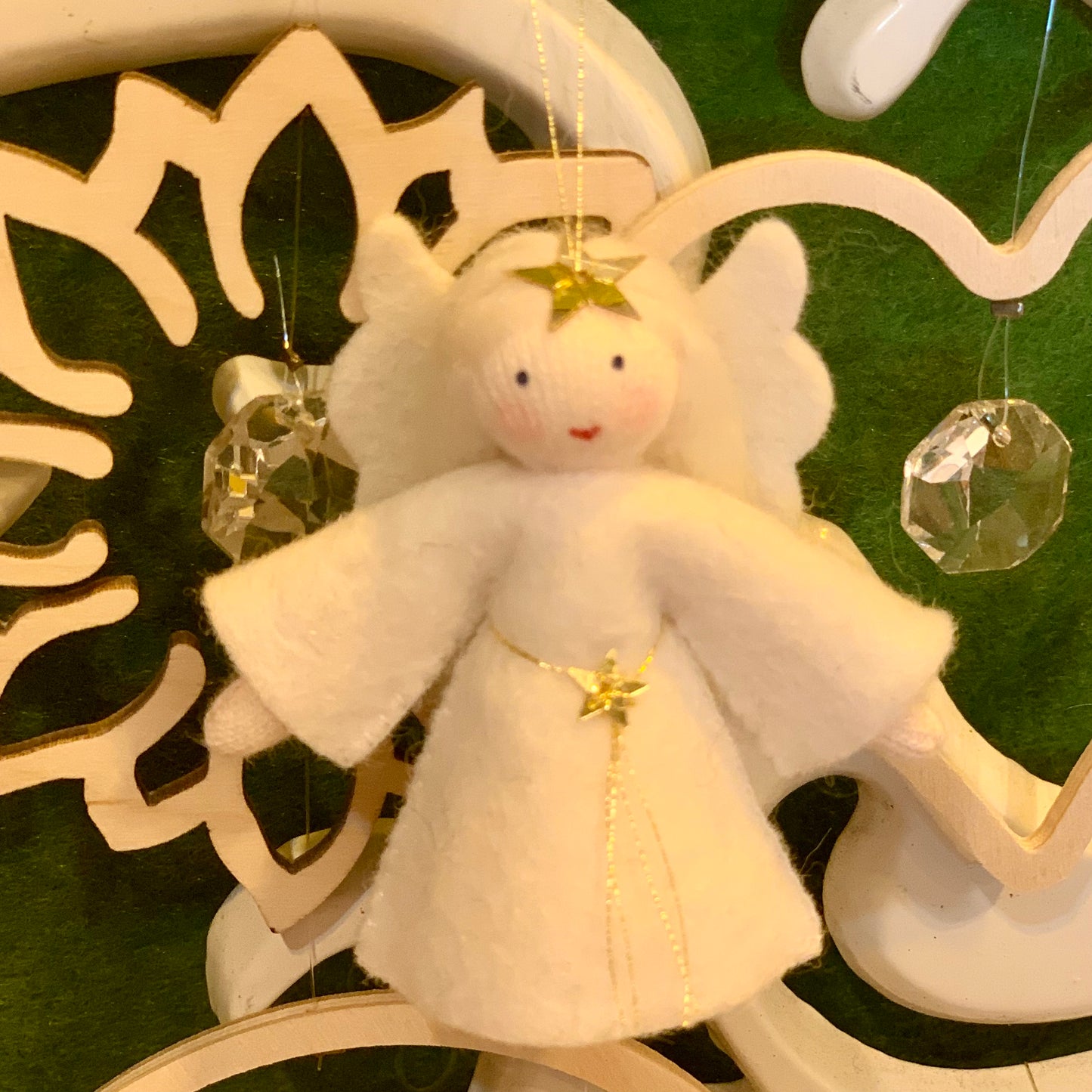 Ambrosius Christmas Felt Fairy Folk -  hanging range pre 2024 designs