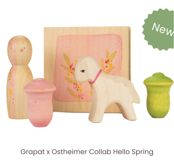 Spring Grapat Grapat X Ostheimer collaboration - Hello Spring – Lyrebird - Steiner ...