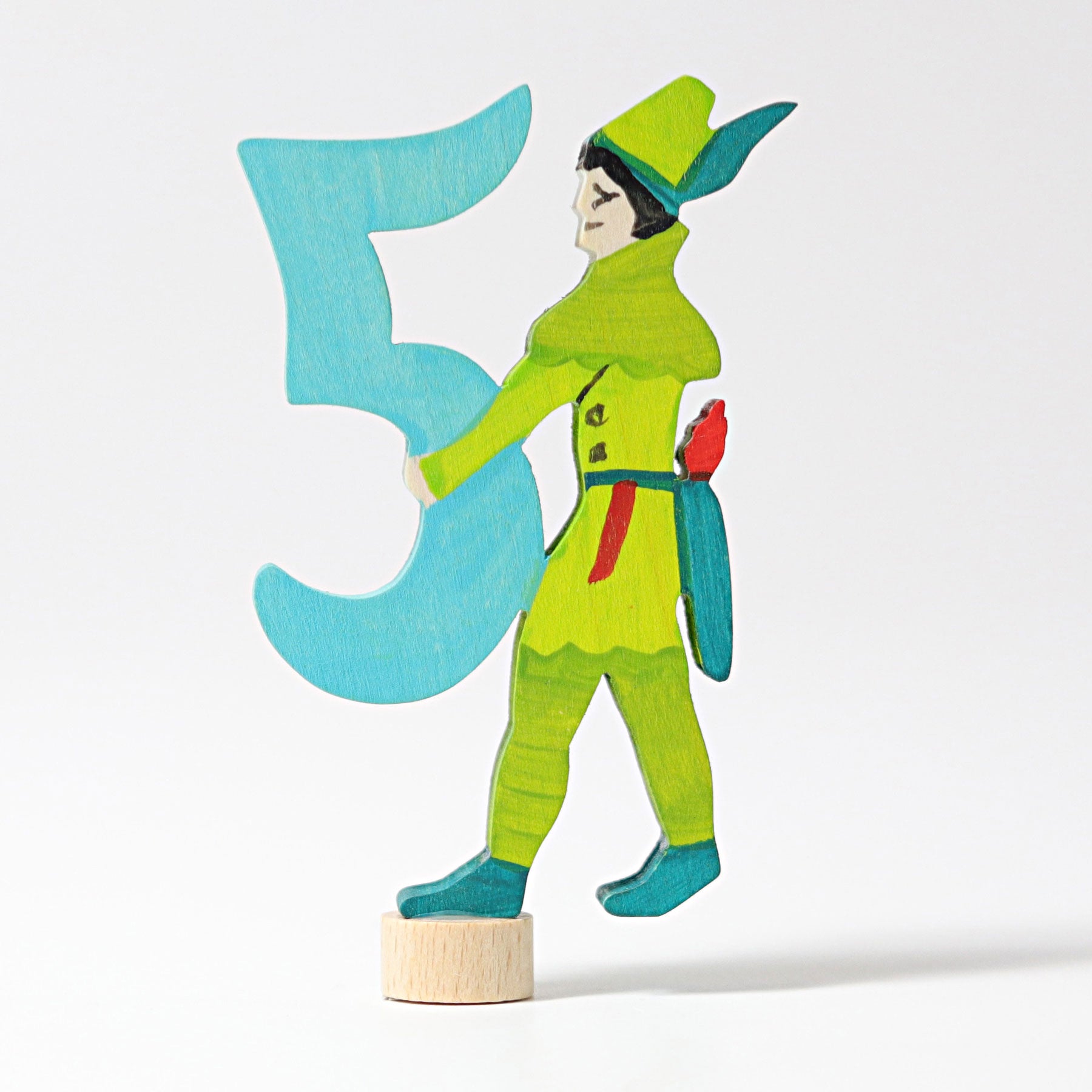 Grimm's Fairy Figure 5 Robin Decoration