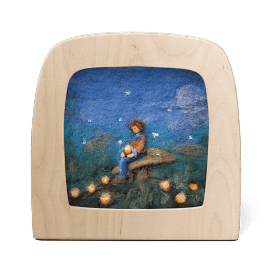 Toverlux Silhouette - Het Wol Feetje collection (wool felt art)