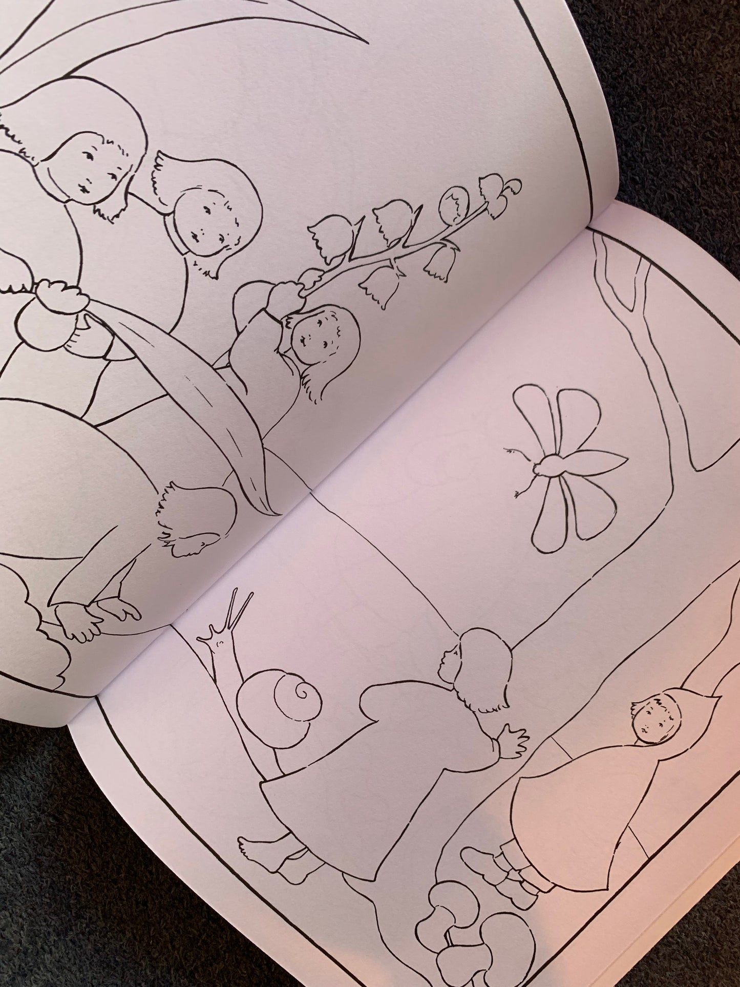 Colouring book - ‘The Story of the Root Children’