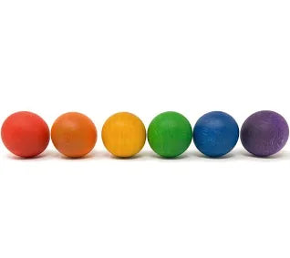 Grapat Balls Coloured or Natural , 6 pieces