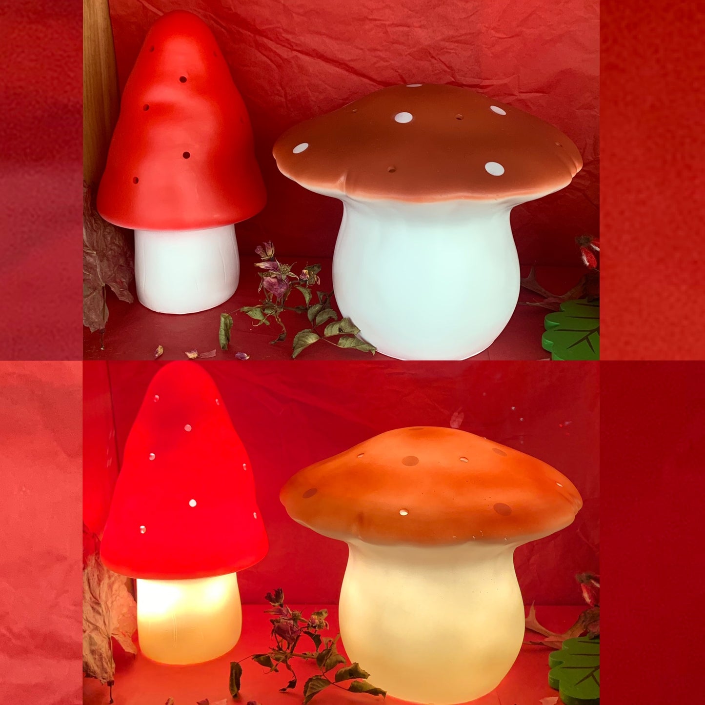 Window Sale - Mushroom lamps