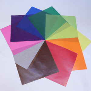 transparent kite paper for Steiner seasonal craft 