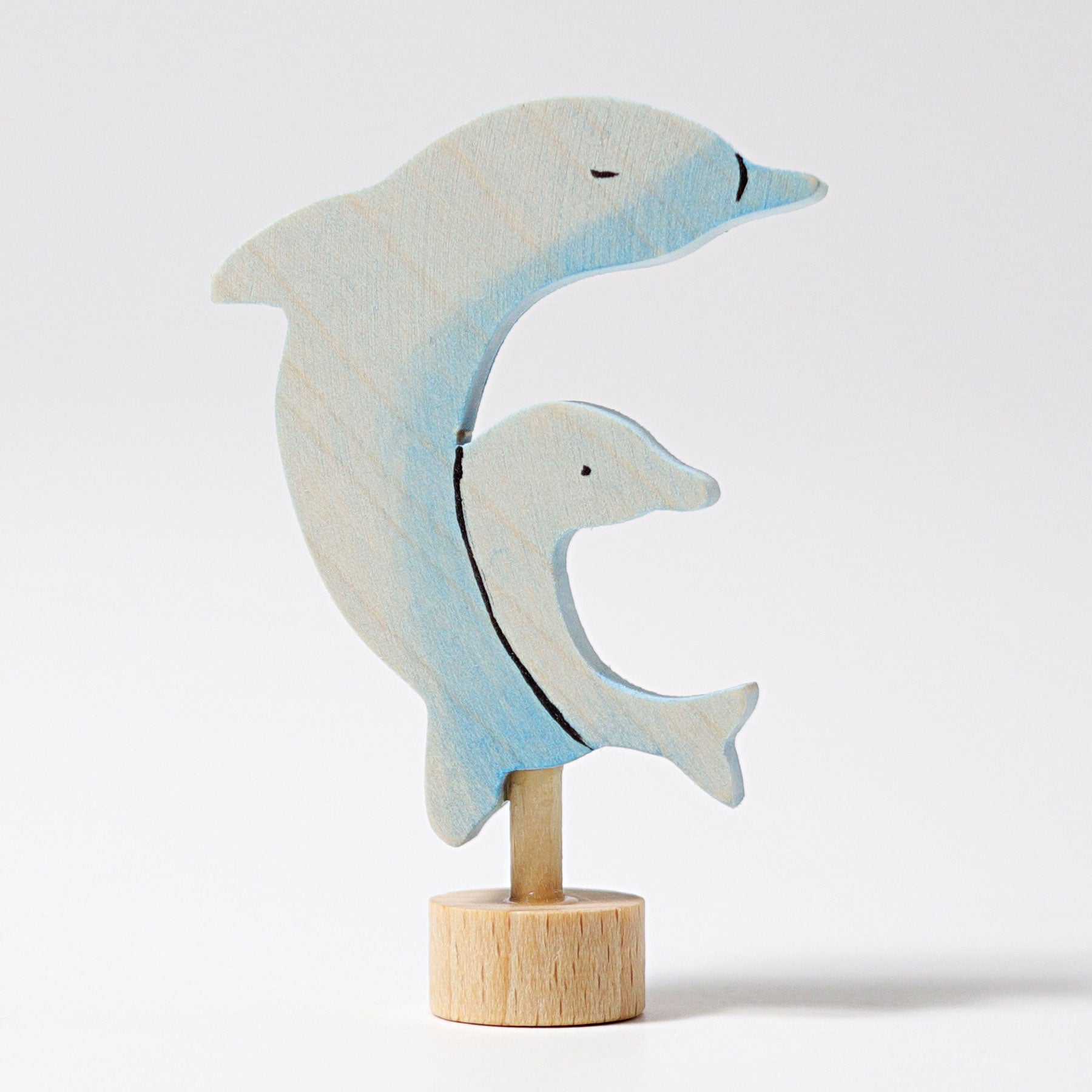 Grimm's Dolphins Decoration Handpainted