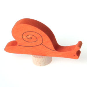 Grimm's Snail Decoration, orange